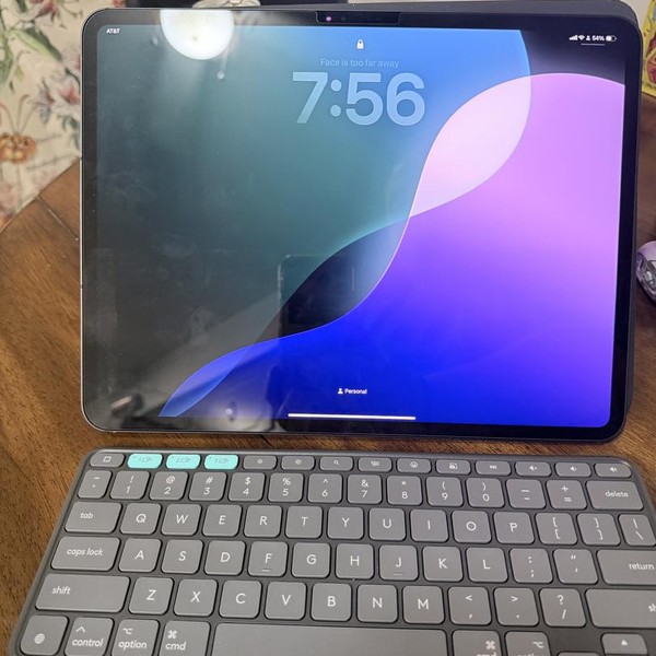 Apple iPad Pro 13 inch (M5) 2025 - AT&T, 512 GB, Space Black, Apple M5 9-Core, A3361, Standard Glass