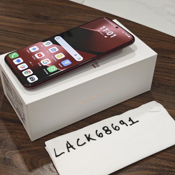 HUAWEI Pura 80 Pro - Unlocked Non-US, 512 GB, Red, 12 GB