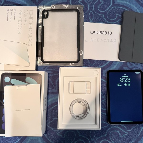 Apple iPad Mini 7th Gen - Unlocked, 512 GB, Gray, A2995