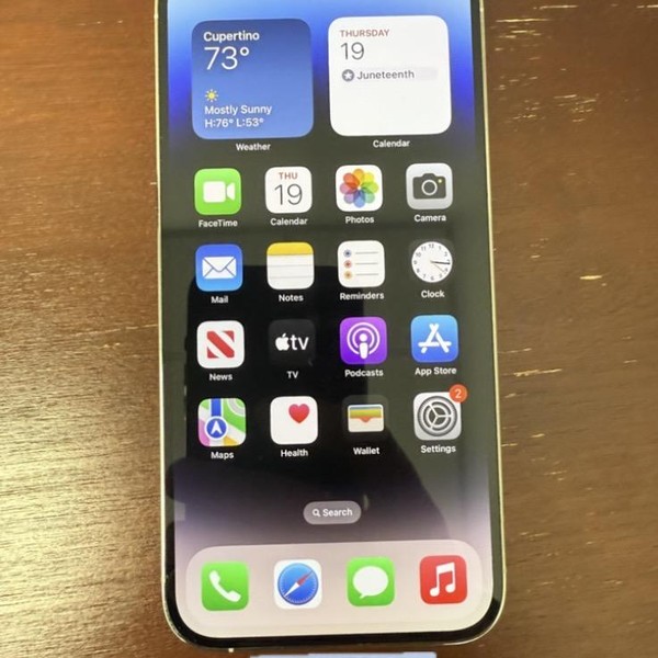 Apple iPhone 14 Pro Max - Unlocked, 128 GB, Silver, A2651