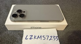 Good
													Apple iPhone 15 Pro - Unlocked, Natural, 128 GB, A2848, photo 3 of 4