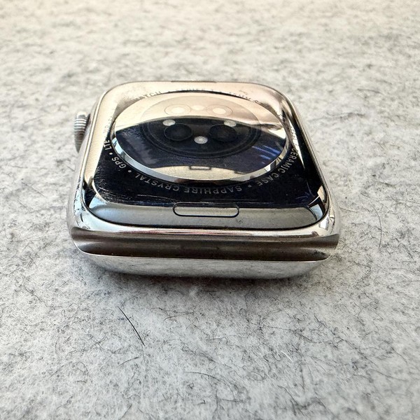 Apple Watch Series 7 45mm - Unlocked, Silver, A2477 - Cellular, Stainless