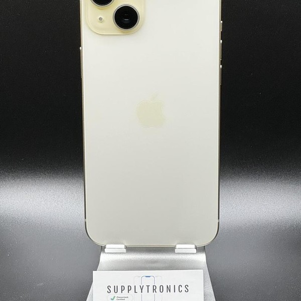Apple iPhone 15 Plus - Unlocked, 256 GB, Yellow, A2847