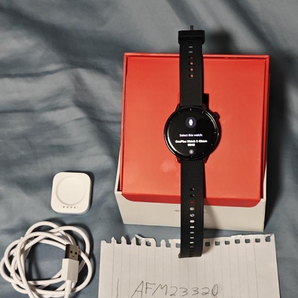 OnePlus Watch 3 - Black Steel, 43mm
