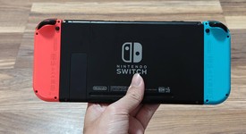 Good
													Nintendo Switch - Neon Blue, 32 GB, photo 5 of 6