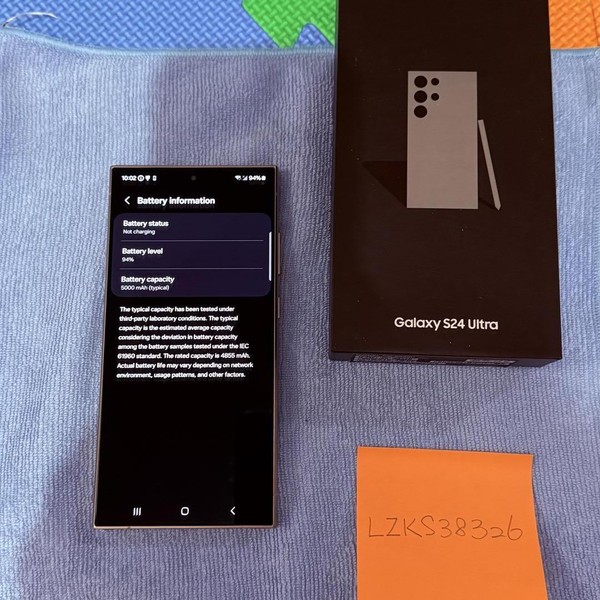 Samsung Galaxy S24 Ultra - Verizon, 256 GB, Gray, 12 GB, SM-S928U