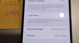 Good
													Apple iPhone 15 - Unlocked, Black, 128 GB, A2846, photo 2 of 6