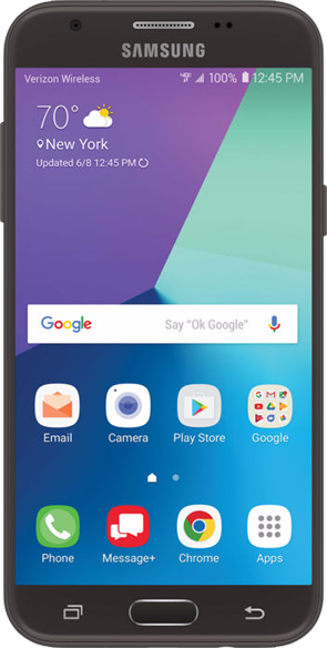 Samsung Galaxy J3 Eclipse - Verizon, 16 GB, Black, SM-J327V