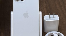 Good
													Apple iPhone 12 Pro - Unlocked, Silver, 256 GB, A2341, photo 1 of 7