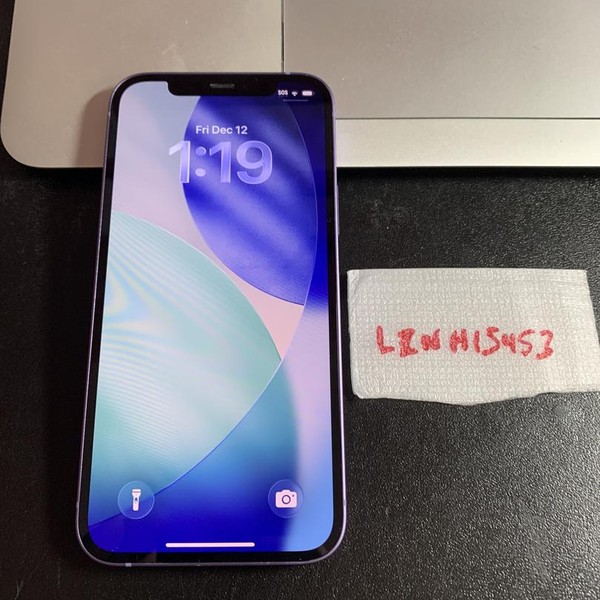 Apple iPhone 12 - Unlocked, 128 GB, Purple, A2172