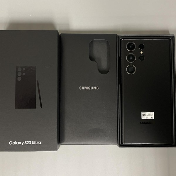 Samsung Galaxy S23 Ultra - Unlocked, 512 GB, Black, 12 GB, SM-S918U1