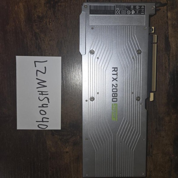 Nvidia GeForce RTX 2080 Super Founders Edition - 900-1G180-2540-000