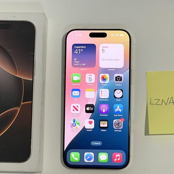 Apple iPhone 16 Pro Max - Verizon, 256 GB, Desert, A3084