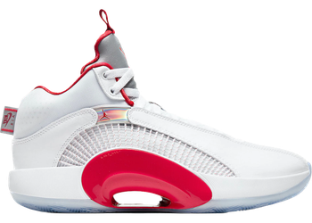 Jordan XXXV Fire Red (Icy Sole) for sale