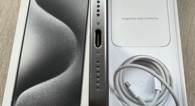 Good
													Apple iPhone 15 Pro Max - Unlocked, White, 256 GB, A2849, photo 4 of 9