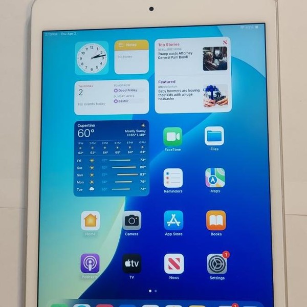 Apple iPad Mini 5th Gen - Unlocked, 64 GB, Silver