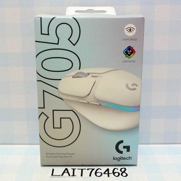 Logitech G705 LIGHTSPEED Wireless Gaming Mouse - White