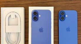 Mint
													Apple iPhone 16 - Unlocked, Ultramarine, 128 GB, A3081, photo 4 of 13