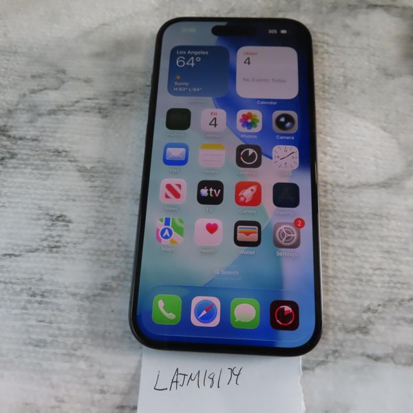 Apple iPhone 15 - Unlocked, 128 GB, Black, A2846