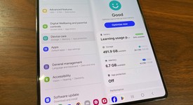 Good
													Samsung Galaxy Z Fold5 - Unlocked, Icy Blue, 512 GB, 12 GB, SM-F946U1, photo 4 of 7