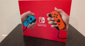 New
													Nintendo Switch - Red & Blue, 32 GB, photo 2 of 4