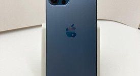 Good
													Apple iPhone 12 Pro - Unlocked, Pacific Blue, 256 GB, A2341, photo 3 of 7