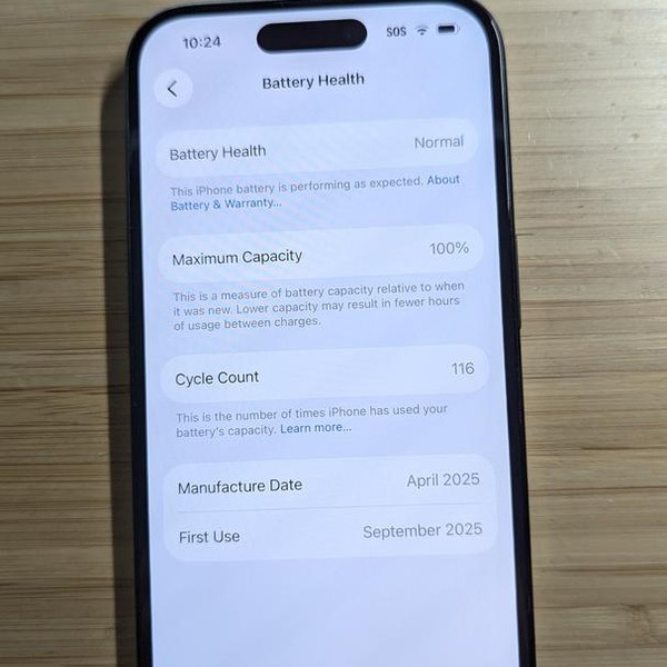 Apple iPhone 16 - Verizon, 128 GB, Black, A3081