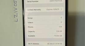 Good
													Apple iPhone 16 - Unlocked, Black, 128 GB, A3081, photo 1 of 5