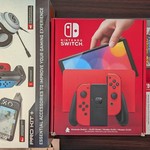Good Nintendo Switch - OLED - 64 GB, Red, Mario Red Edition