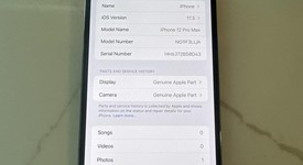 Good
													Apple iPhone 12 Pro Max - Unlocked, Graphite, 256 GB, A2342, photo 1 of 9