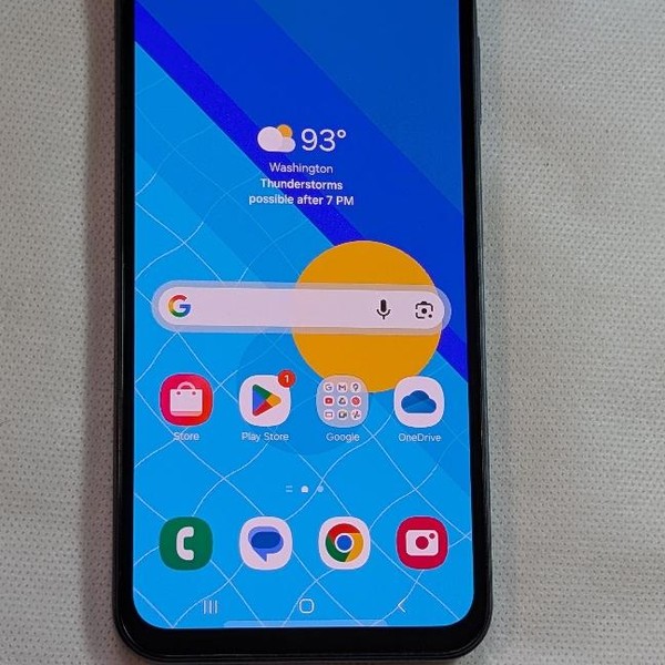 Samsung Galaxy A15 5G - Metro by T-Mobile, 64 GB, Black & Blue, 4 GB