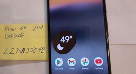 Good
													Google Pixel 6a - Unlocked, Charcoal, 128 GB, 6 GB, GX7AS, photo 4 of 5