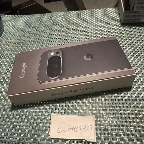 Google Pixel 10 Pro - Unlocked, 1 TB, Obsidian, G4QUR