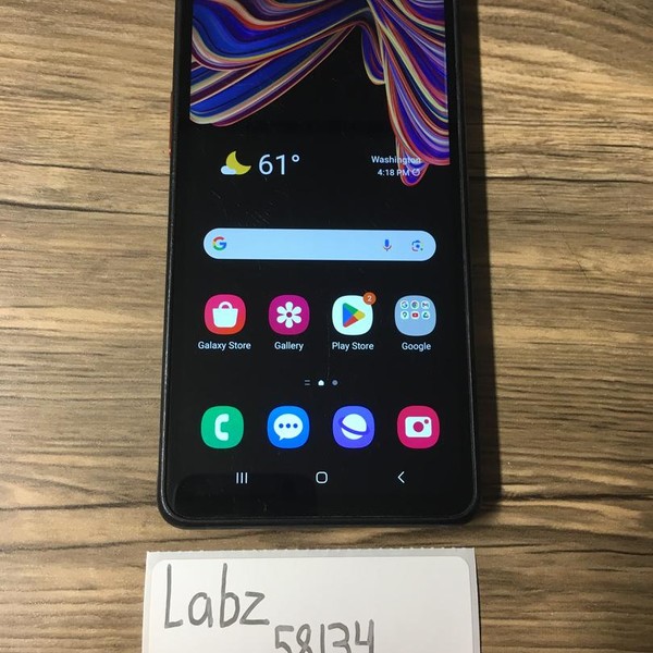 Samsung Galaxy Xcover Pro - Verizon, 64 GB, Black, 4 GB, SM-G715U