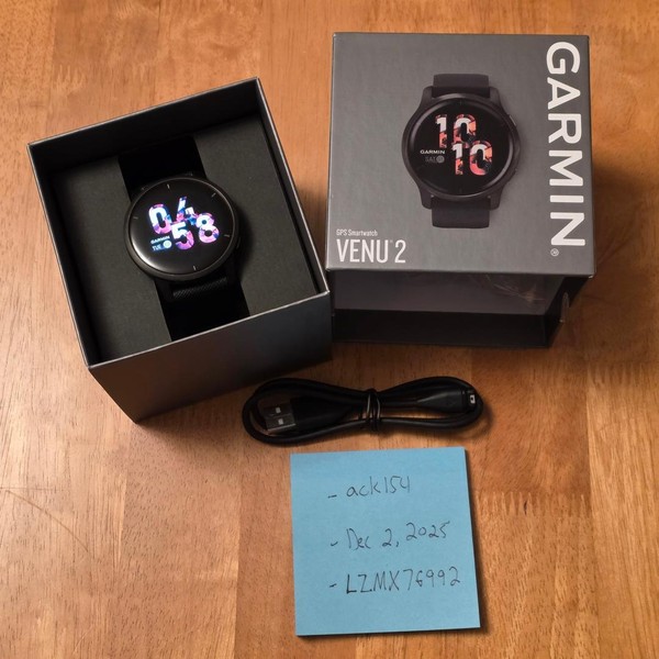 Garmin Venu 2 - Black