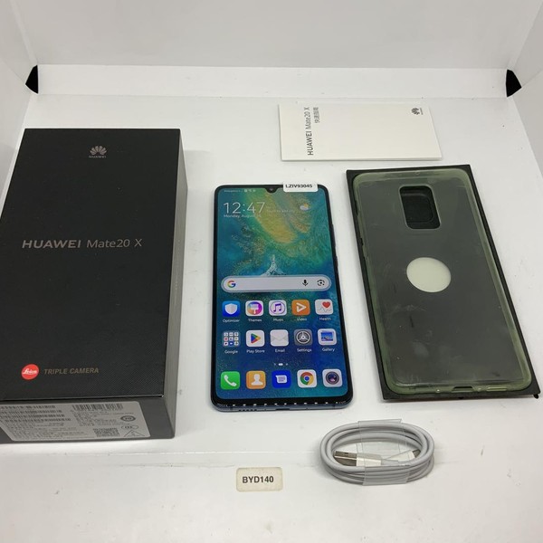 Huawei Mate 20 X - Unlocked Non-US, Blue, 128 GB, 6 GB, Standard