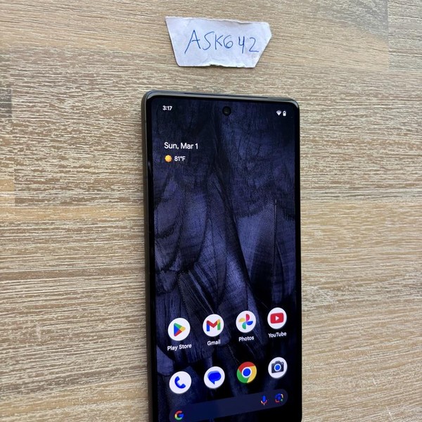 Google Pixel 7 - AT&T, 128 GB, Obsidian, 8 GB, GQML3, mmWave 5G
