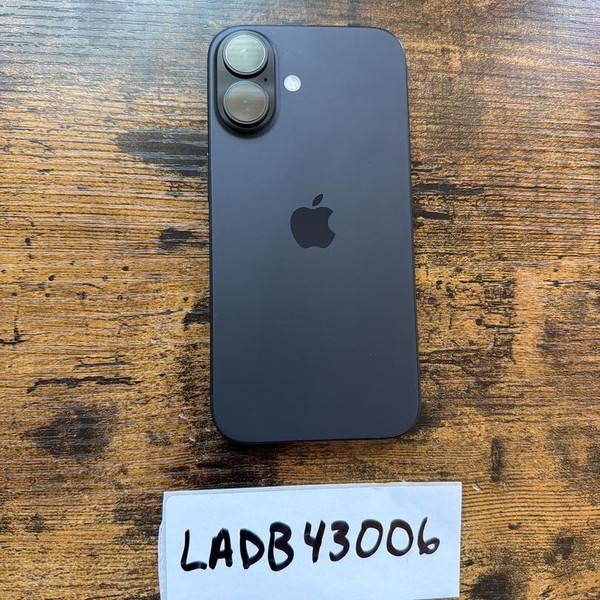 Apple iPhone 16 - Unlocked, 128 GB, Black, A3081