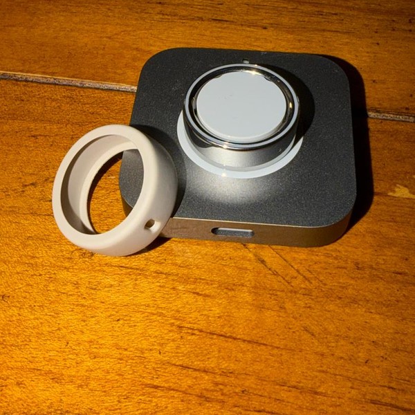 Oura Ring Gen 4 - Silver, Size 10