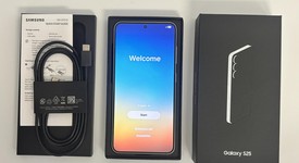 Good
													Samsung Galaxy S25 - T-Mobile, Silver Shadow, 256 GB, 12 GB, SM-S931U, photo 1 of 4