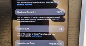 Good
													Apple iPhone Air - Unlocked, Space Black, 1 TB, A3260, photo 2 of 10