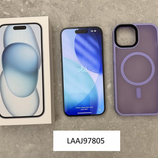 Apple iPhone 15 - T-Mobile, 128 GB, Blue, A2846