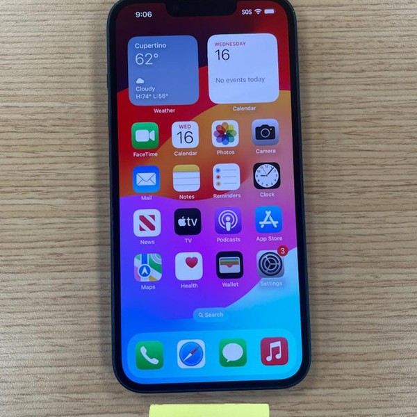 Apple iPhone 14 - Unlocked, 128 GB, Midnight, A2649