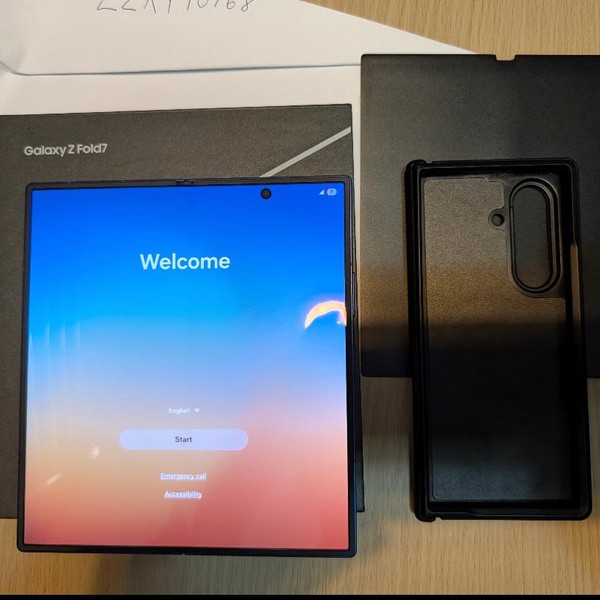 Samsung Galaxy Z Fold7 - Unlocked, 256 GB, Blue Shadow, 12 GB, SM-F966U1
