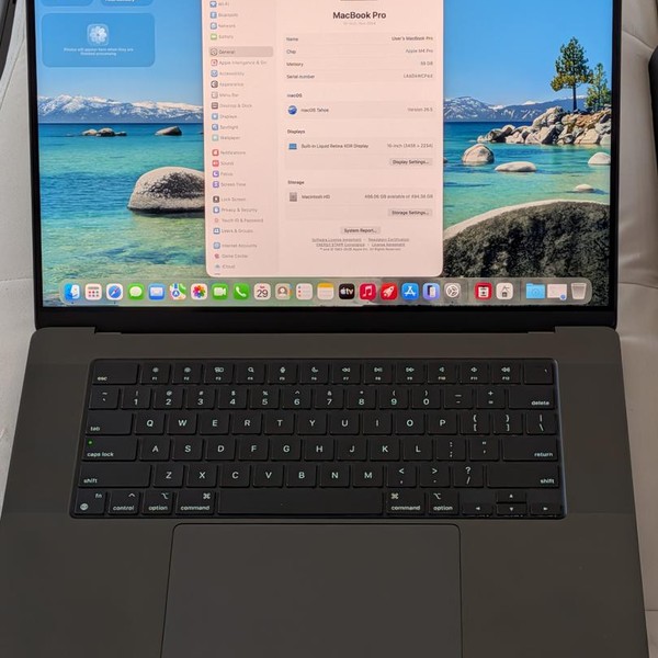 MacBook Pro 2024 - 16 inch - 512 GB, Space Black, 48 GB, Apple M4 Pro 14-core