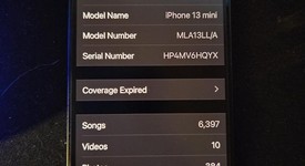 Good
													Apple iPhone 13 Mini - Unlocked, Midnight, 128 GB, A2481, photo 1 of 16