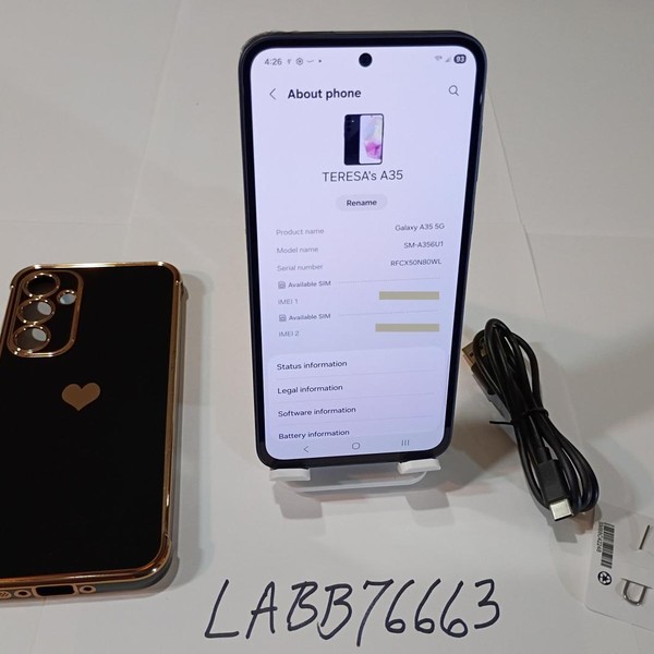 Samsung Galaxy A35 5G - Unlocked, 128 GB, Navy Blue, 6 GB