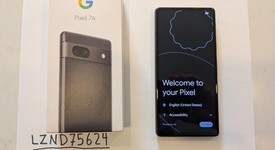 Good
													Google Pixel 7a - Unlocked, Charcoal, 128 GB, 8 GB, GWKK3, photo 1 of 10
