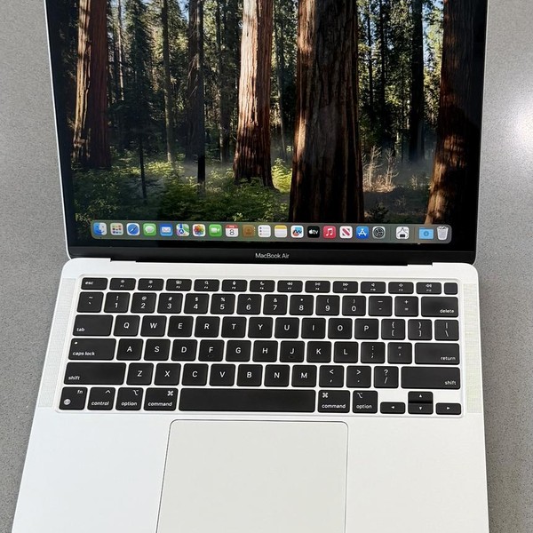 MacBook Air 2020 - 13 inch - 256 GB, Silver, 16 GB, Apple M1
