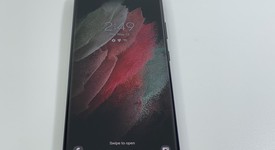 Good
													Samsung Galaxy S21 Ultra 5G - Unlocked, Black, 128 GB, 12 GB, SM-G998U1, photo 1 of 5
